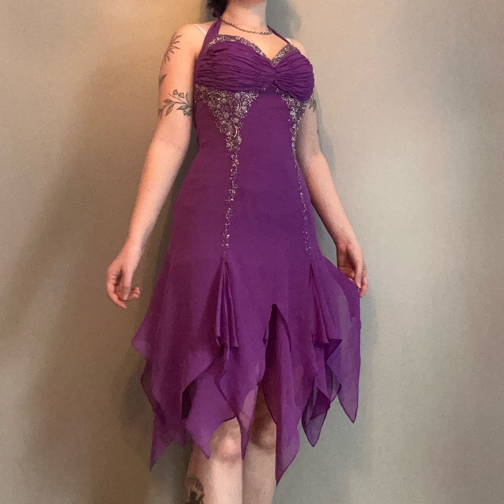 Y2K fairy 2000s beaded dress - Picture 13 of 15